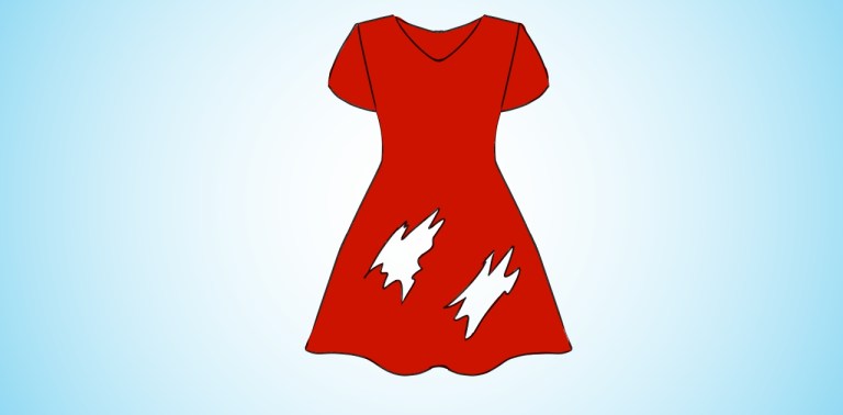 Простий тест на кмітливість: Скільки дірок в цій сукні?