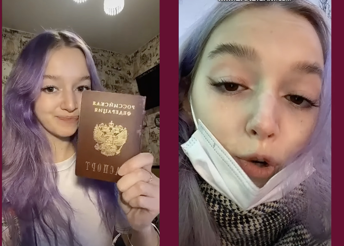 “П@sаsі….” Росіянка, що отримала громадянство України, насміхається над українцями (ВІДЕО)