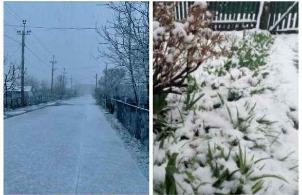 Одеську область засипало снігом посеред весни: кадри аномалії розлетілися по мережі…