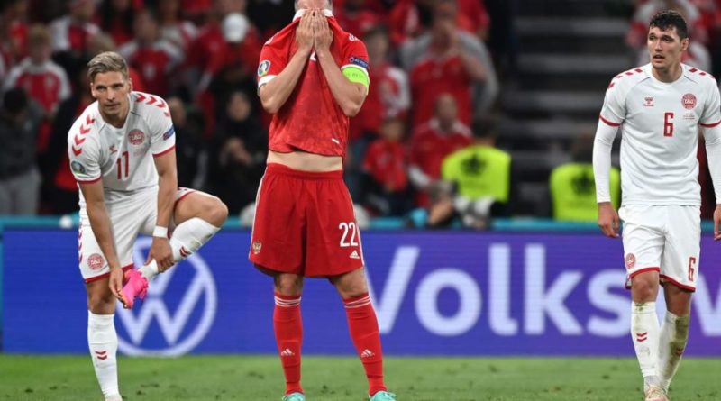 “Давай до свидания”- Росія із ганебним рахунком програла Данії і вилітає з Євро-2020. Деталі