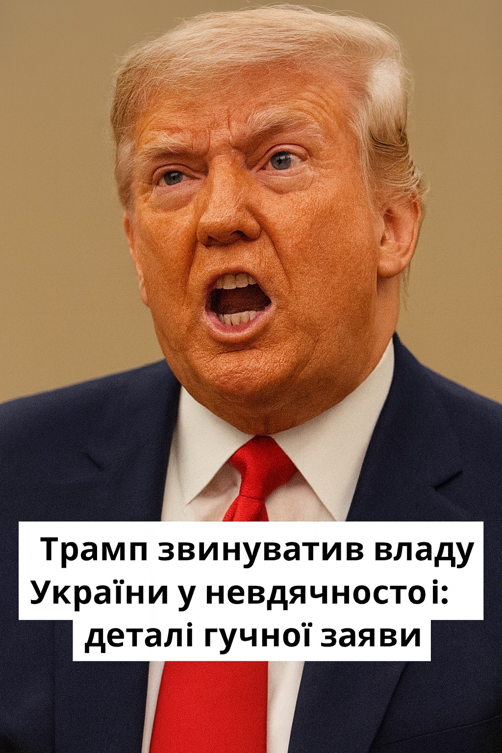 Трамп звинуватив владу України у невдячності: деталі гучної заяви