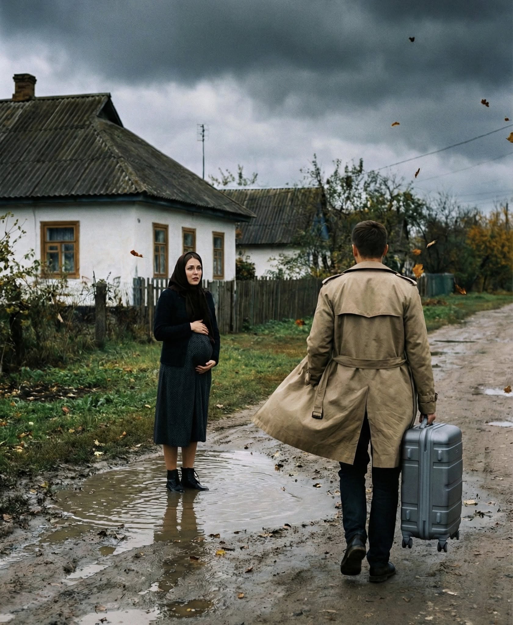 Відійди від мене! Я не обіцяв одружитися з тобою! І взагалі я навіть не знаю, чия це дитина.