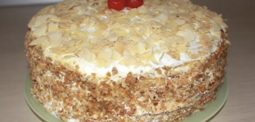 Смачнезний тортик “Молочна дівчинка”!. Ідеальний варіант на десерт до чаю. Гості будуть вражені, коржі аж тане у роті, а крем надзвичайно ніжний! Чимось нагадує популярний Наполеон.