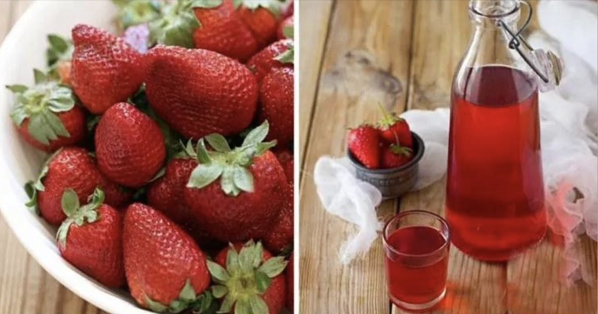 Робимо смачнезний лікер “Фраголіно” вдома! Знадобиться всього 5 інгредієнтів. Спробуйте раз – і дня не зможете без нього прожити!