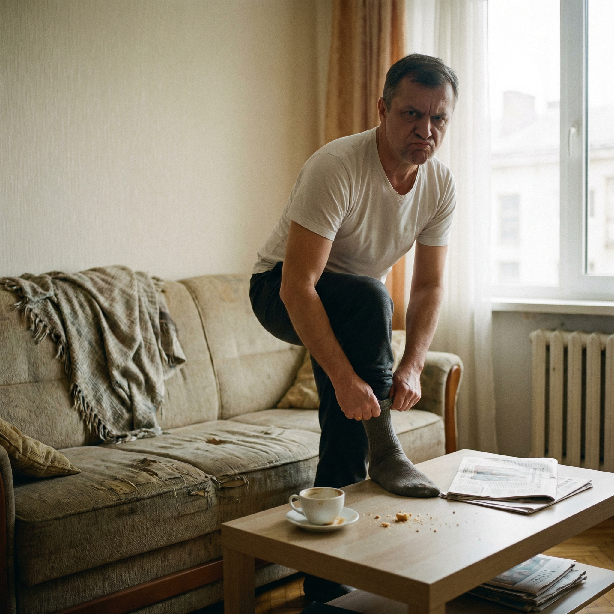 — Я сподіваюся, ти все обдумала і зрозуміла. Я вирішив, що пробачу тебе і повернуся завтра. І ще, я вирішив, що нам терміново потрібна друга дитина для зміцнення сім’ї