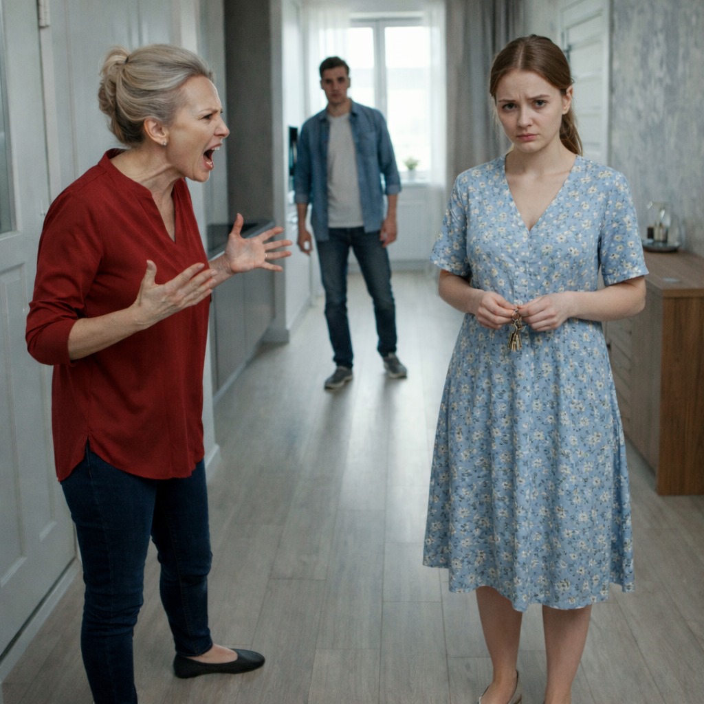 — Годі кричати! – відрізала я, забравши ключі у свекрухи. — Ваш синочок у 22 сам набрав кредитів!…