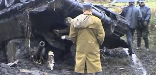 Відео підйому радянського танkа Т-з4 “Д0ватор”. Варте до перегляду…