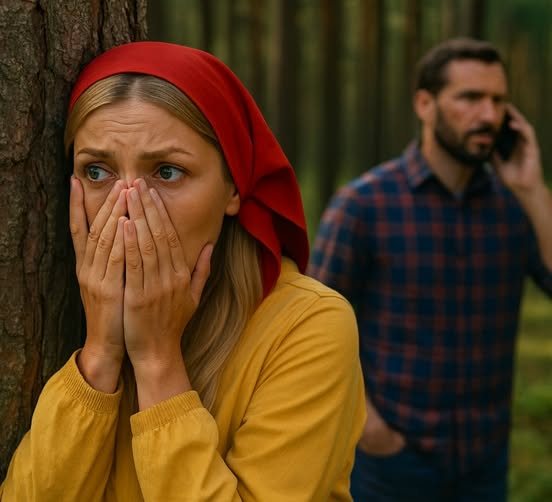 Сховалася за сосною в лісі, Ксюша хотіла зробити чоловікові сюрприз, але завмерла, коли підслухала його телефонну розмову