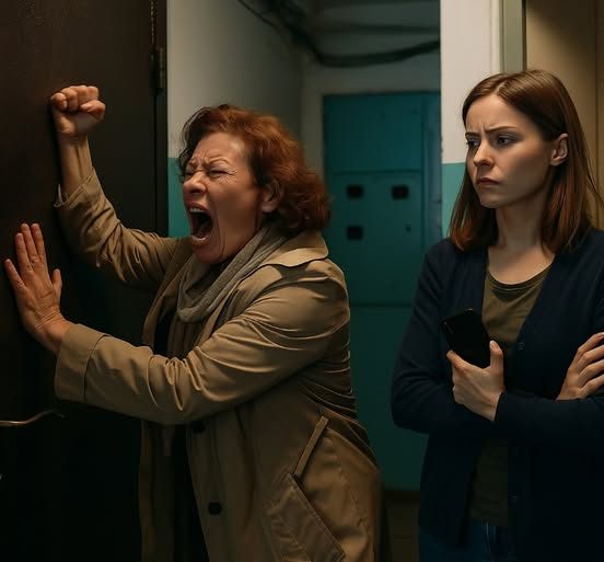 Свекруха верещала і стукала у двері, намагаючись увірватися після того, як я змінила замки