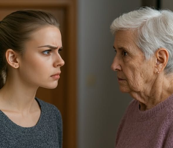 — А я до вас у прислуги не наймалася, Жанно Аркадіївно! У вас є доросла донька, яка живе з вами, от нехай вона й вилизує вашу квартиру!