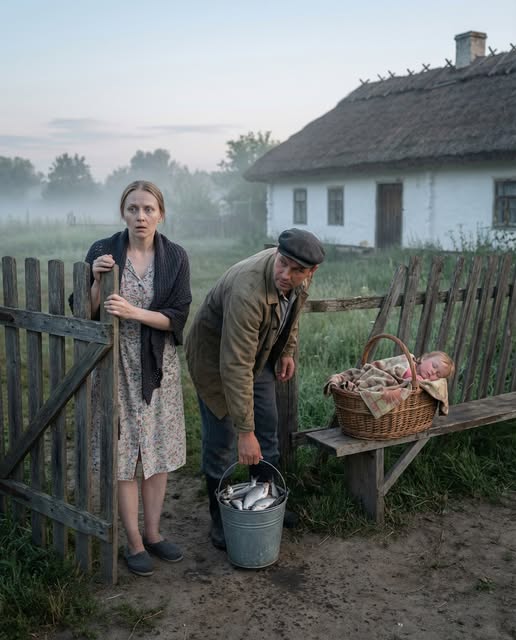 — Мишко, дивись! — я завмерла біля хвіртки, не в змозі повірити своїм очам.  Чоловік незграбно переступив поріг, зігнувшись під вагою відра з рибою. Ранкова прохолода липня пробирала до кісток, але те, що я побачила на лавці, змусило забути про холод.
