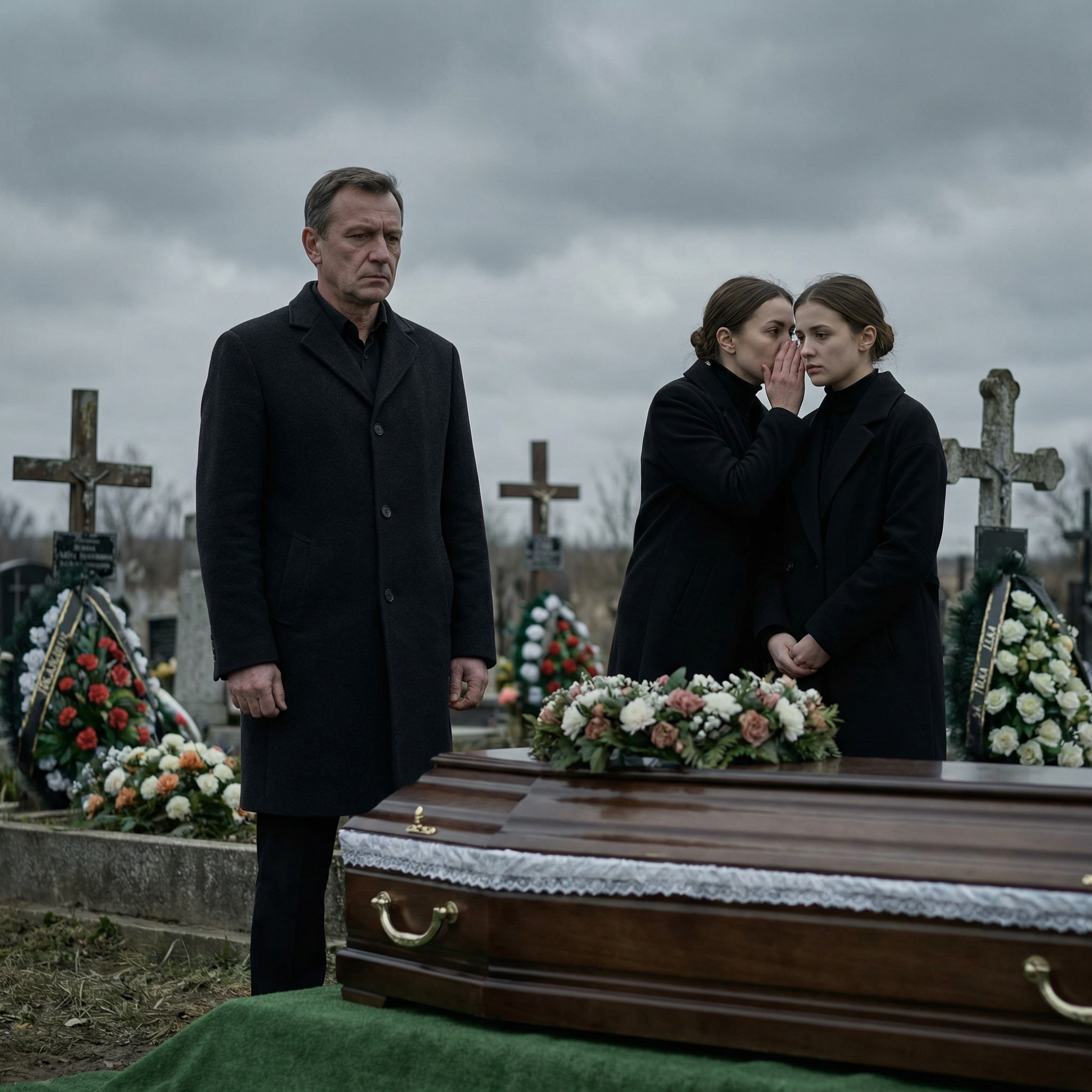 І одного разу Наталя застала її вночі на лавці перед будинком — в одній кофті, босоніж. — Поля?! Що ти тут робиш? — Мені снилася мама… Вона стояла в полі. У білому. І махала рукою…