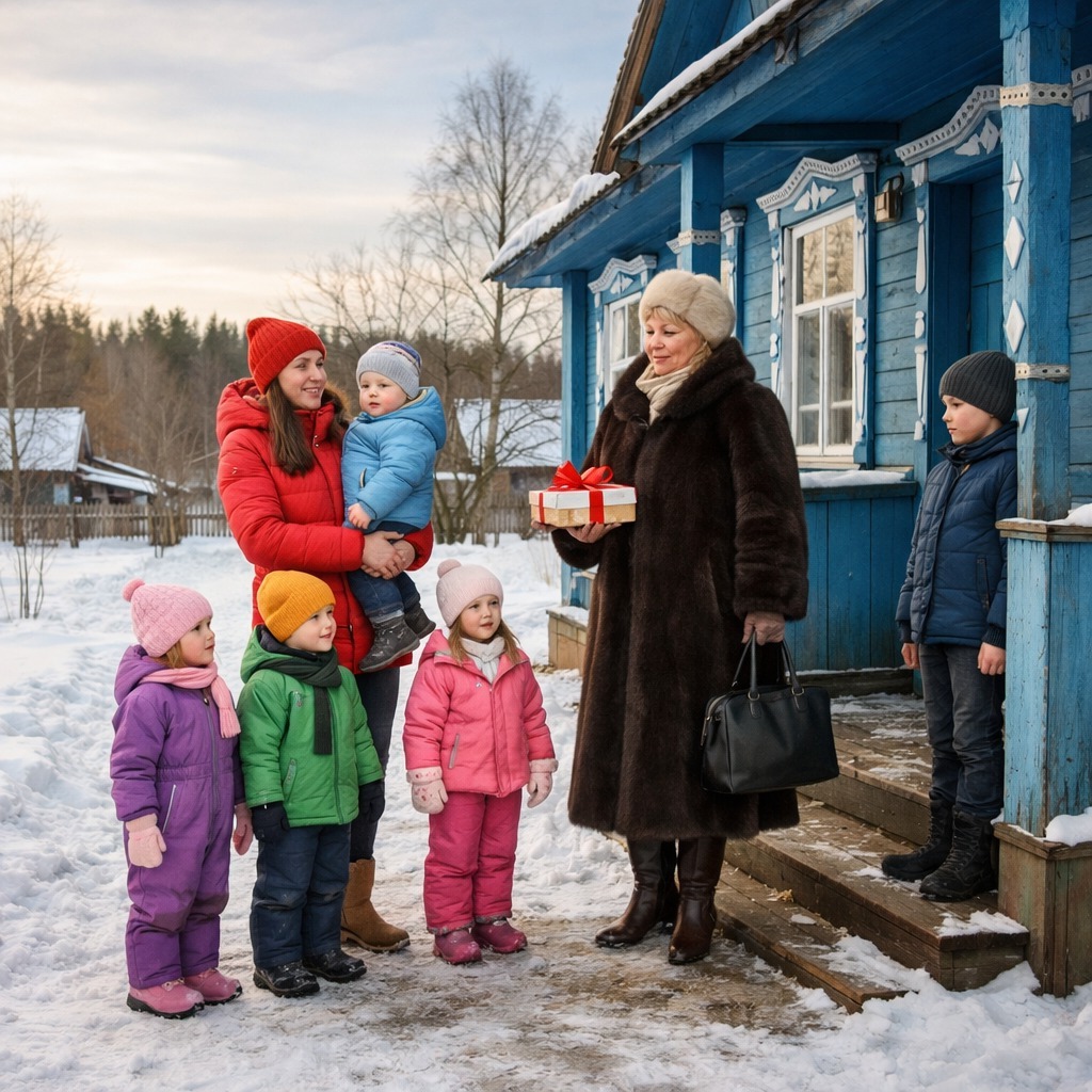 Та ж кому ти потрібна з п’ятьма причепами?” — мати вигнала вдову 32роки, не знаючи, що в старому будинку її чекає спадок і нічний гість….