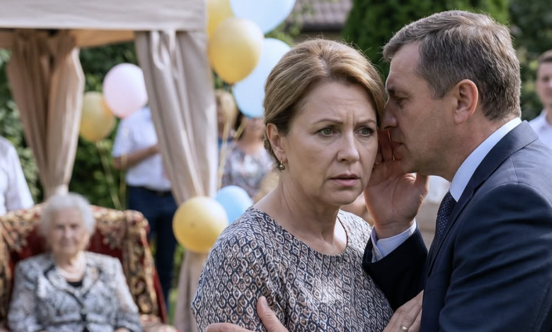 «Бери сумку, ми йдемо. Вдавай, що все нормально. І посміхайся», — прошепотів чоловік мені на вухо прямо під час святкування іменин нашої бабусі. Я глянула в його очі й вперше за 7 років шлюбу побачила в них справжній, тваринний страх… Це мав бути ідеальний день — 85-річчя нашої улюбленої бабусі Надії. Родинний маєток під Києвом сяяв вогнями, гості сміялися, а моя сестра Аліна виголошувала черговий пафосний тост про «сімейні цінності». Все виглядало як картинка з дорогого журналу: джаз, кейтеринг і щаслива іменинниця в блакитній шалі.