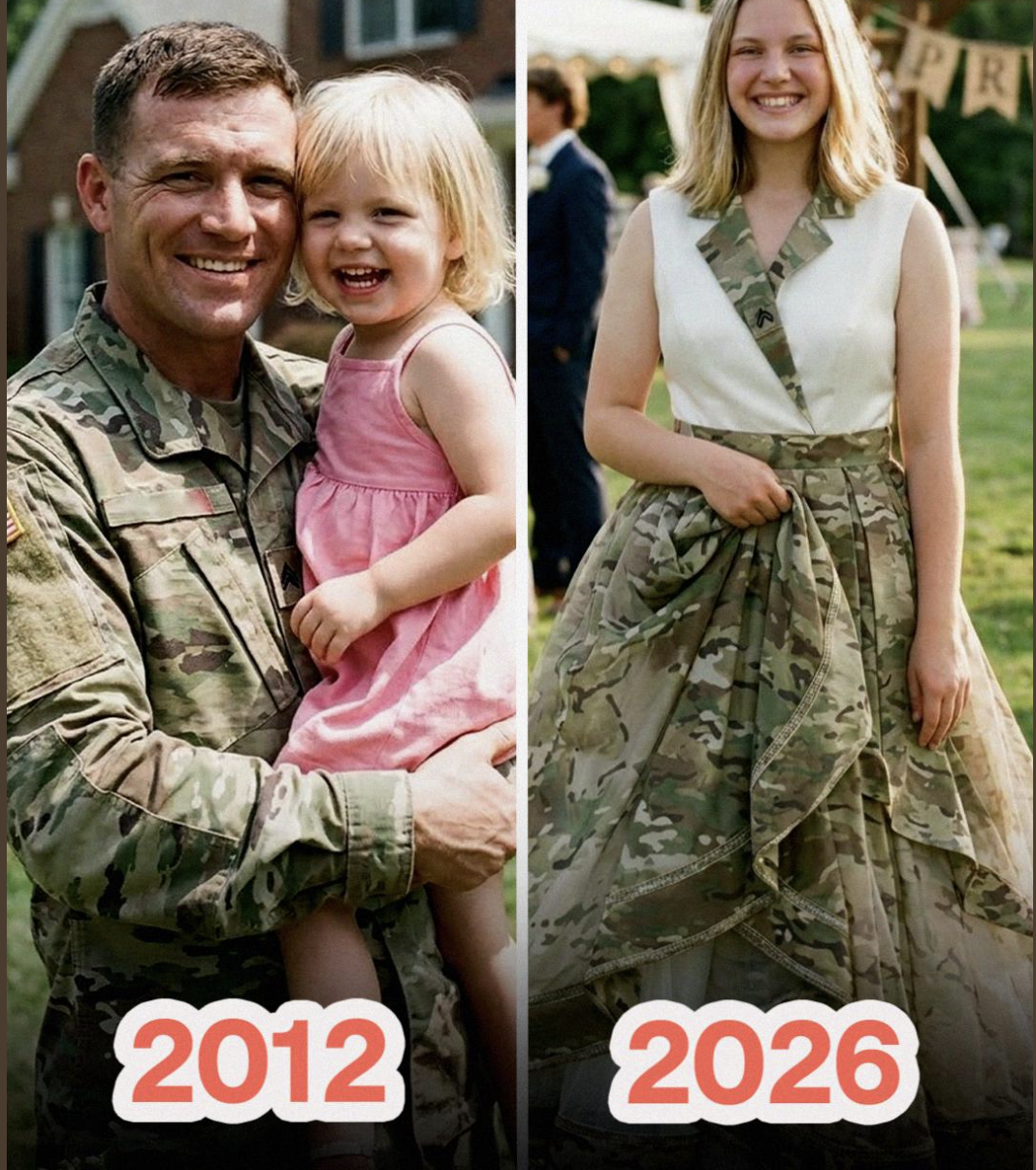 Я зробила свою сукню на випускний із військової форми мого тата на його честь — мачуха насміхалася з мене, аж поки військовий офіцер не постукав у двері й не передав їй записку, від якої вона зблідла.