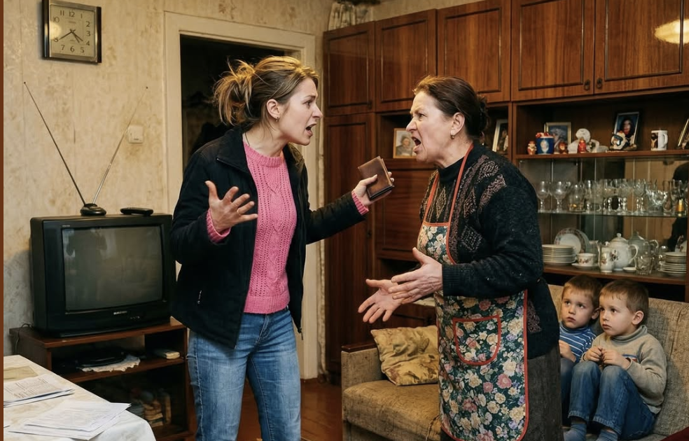 Негайно поверніть гроші, які вам Льошка дав! Він не мав права! Це дитячі гроші! На що свекруха, відразу набравши обертів і включивши максимальний звук, видала: — Та останні гроші, які я від нього бачила, були ще до того, як ти близнюків народила! Був пристойним сином, мамі гроші приносив!