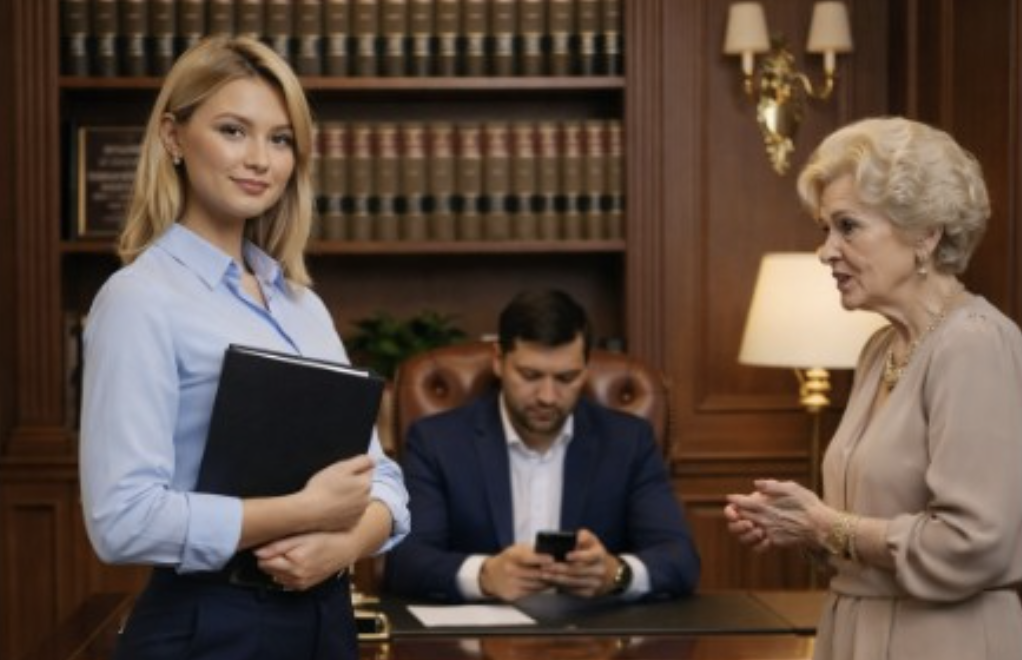 Ти — пусте місце в цій сім’ї, — сказала свекруха 55-р при нотаріусі, не знаючи, що невістка прийшла з папкою документів…