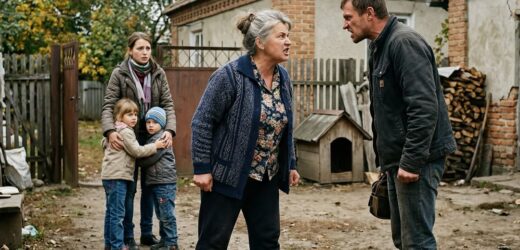 – Думаєш, виставиш мене – і все у шоколаді будете? Та кому буде потрібна з двома причепами твоя мавпа?! – Ану пішов геть! – Ганна Вікторівна перегородила йому шлях. – Пішов геть із моєї землі, поки я собак не спустила! – Гаркнула теща