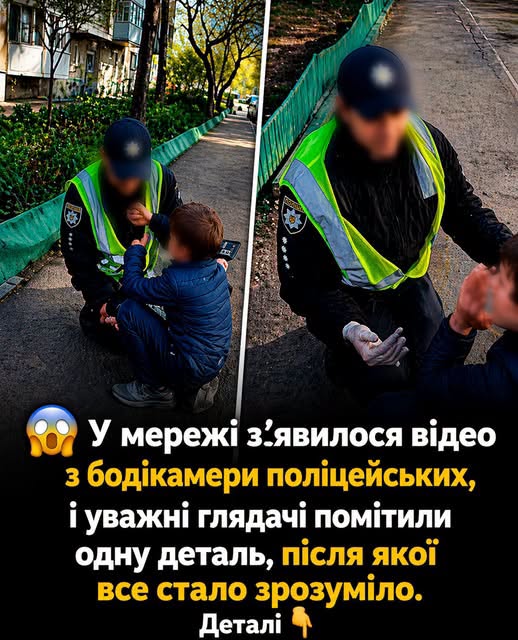 У мережі з’явилося відео з бодікамери поліцейських, і уважні глядачі помітили одну деталь, після якої все стало зрозуміло…