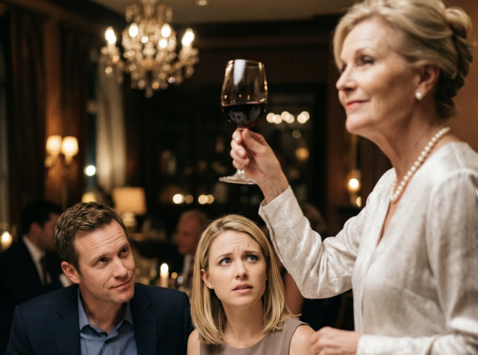 Коли свекруха при всіх сказала, що я не пара її синові, я ще чекала одного — що чоловік бодай раз стане на мій бік. Але він лише посміхнувся… а вночі я відкрила синю папку й зрозуміла: з дому пішла не я одна — разом зі мною пішли їхні останні шанси. Той вечір досі стоїть у мене перед очима до дрібниць.