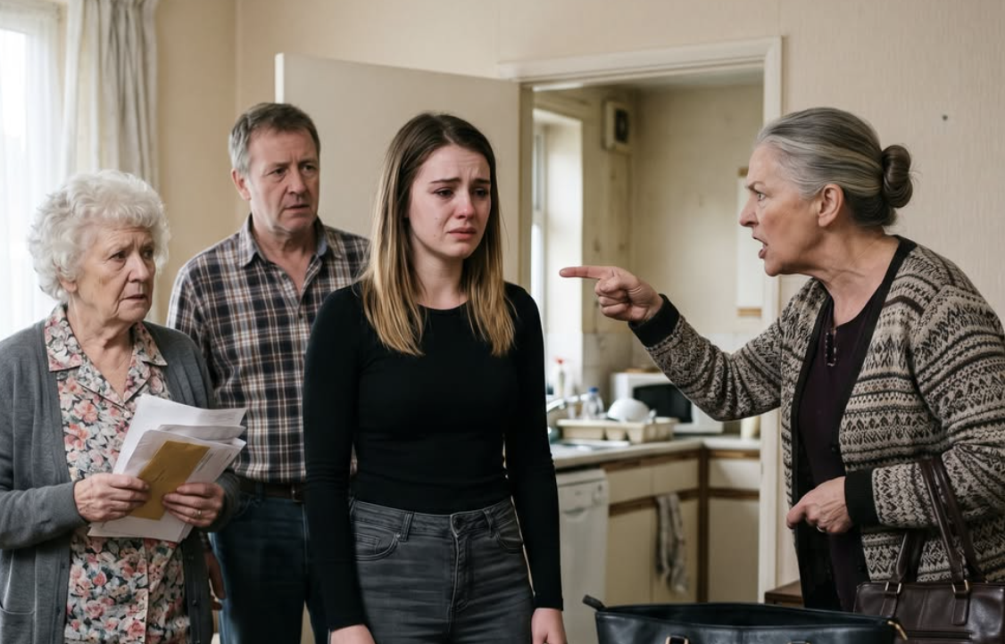 «Якщо ваша мати ще раз зайде в цей дім, я її не пущу», — крикнула свекруха. І тоді я спокійно відповіла: «Отже, зараз звідси йдете ви».