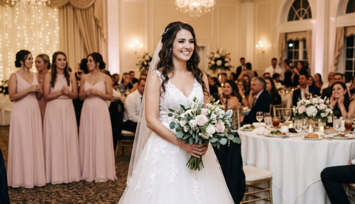 Весілля йшло повним ходом, аж тут, раптово, до святкової зали зайшла Марія. Наречена напружилася.