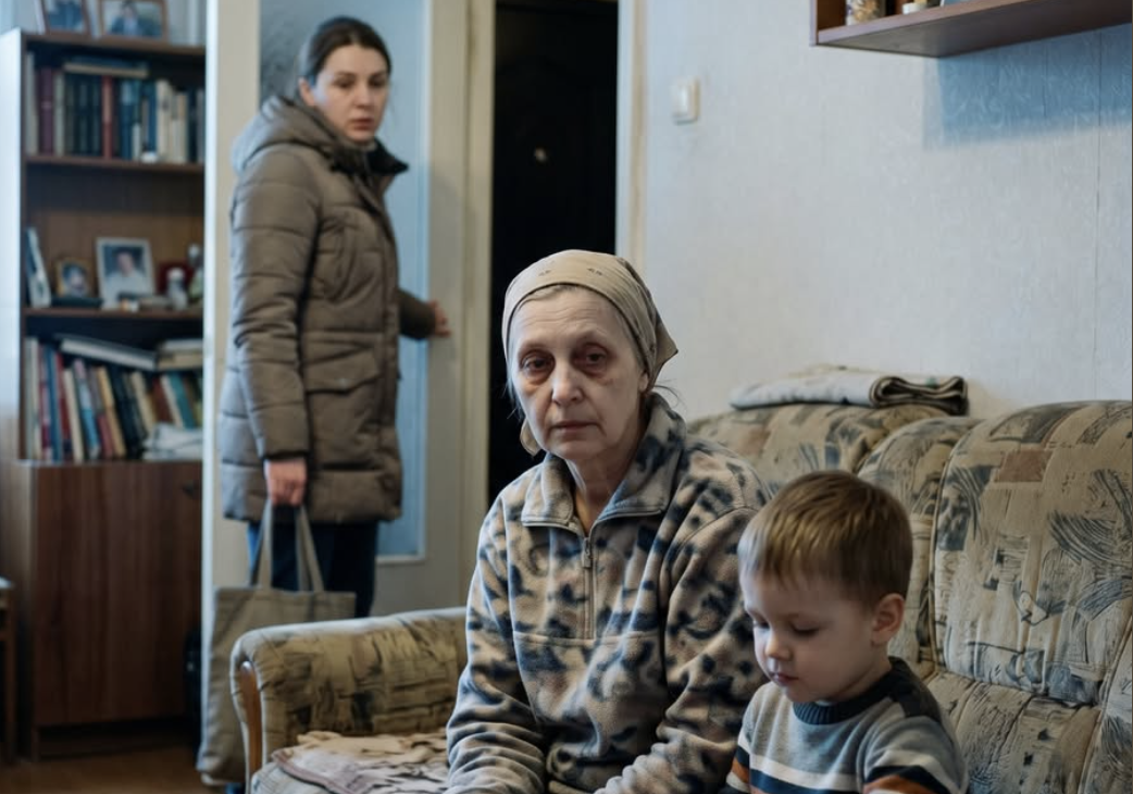 Вранці мама прибігла посидіти з онуком рано. Я дуже поспішала, але помітила круги під очима і блідість на її обличчі.