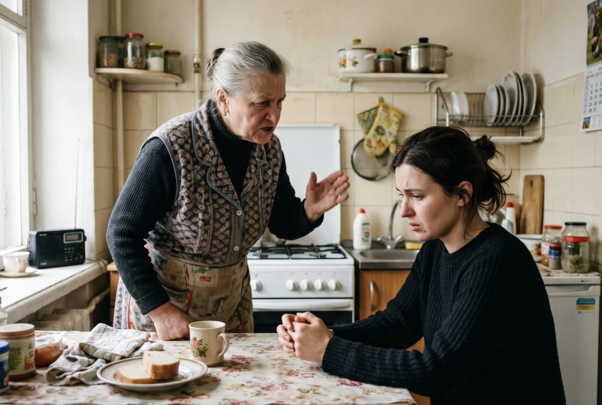 Ну і навіщо ти знову стільки продуктів накупила? – кривилася Галина, дивлячись, як невістка розбирає сумки.