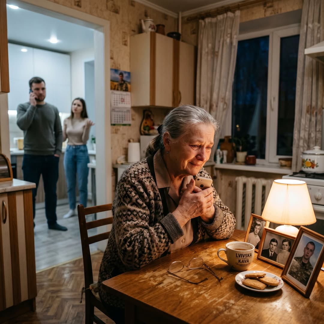 Алло, Дениску? Привіт, синку! Як ви там? — голос Марії Іванівни тремтів від радості. — Привіт, мамо. Слухай, я ненадовго, — голос Дениса був сухим, на задньому фоні було чути, як Вікторія щось невдоволено вигукує. — Ми тут з Вікою обговорили. Коротше, мам, нам треба встановити правила. — Які правила, синочку? — Марія Іванівна присіла на краєчок стільця.