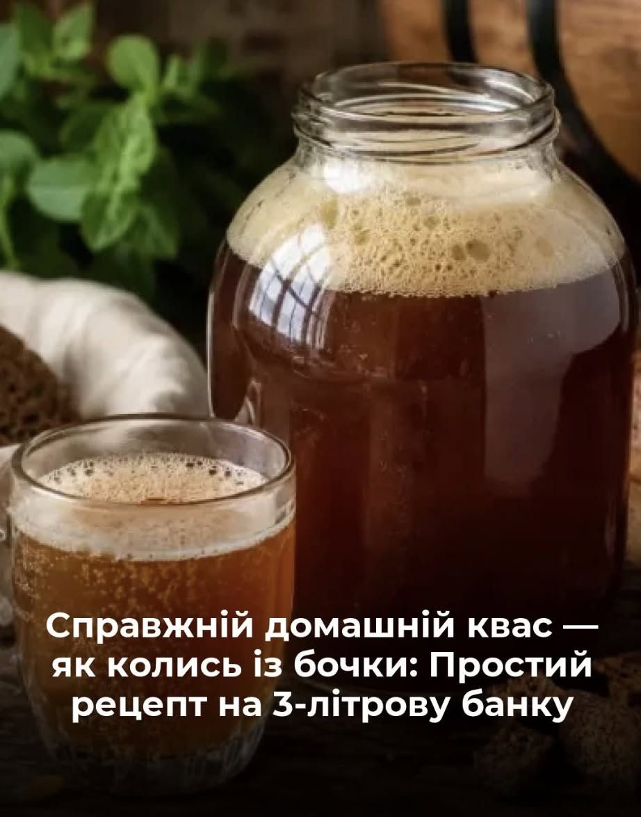 Справжній домашній квас з бочки: відкриваємо секретний рецепт освіжаючого напою з дитинства!