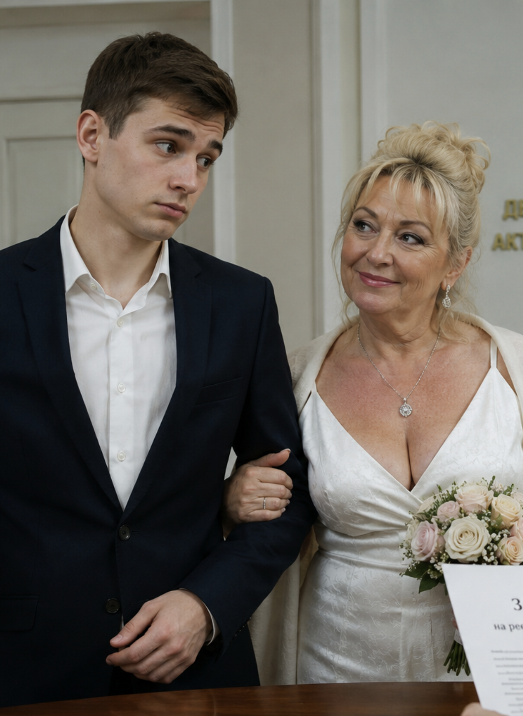Молодий чоловік намагався одружитися з 60-річною мільйонеркою заради її спадку — але вона дала йому урок, який він ніколи не забуде …