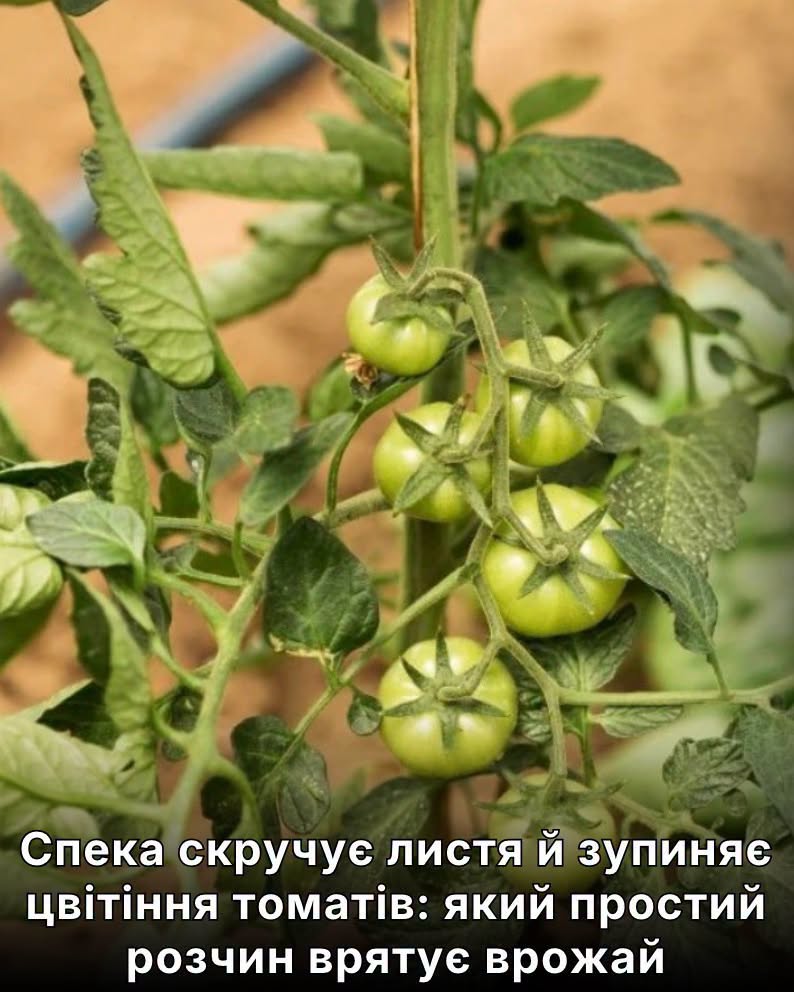 Спека скручує листя й зупиняє цвітіння томатів: який простий розчин врятує врожай