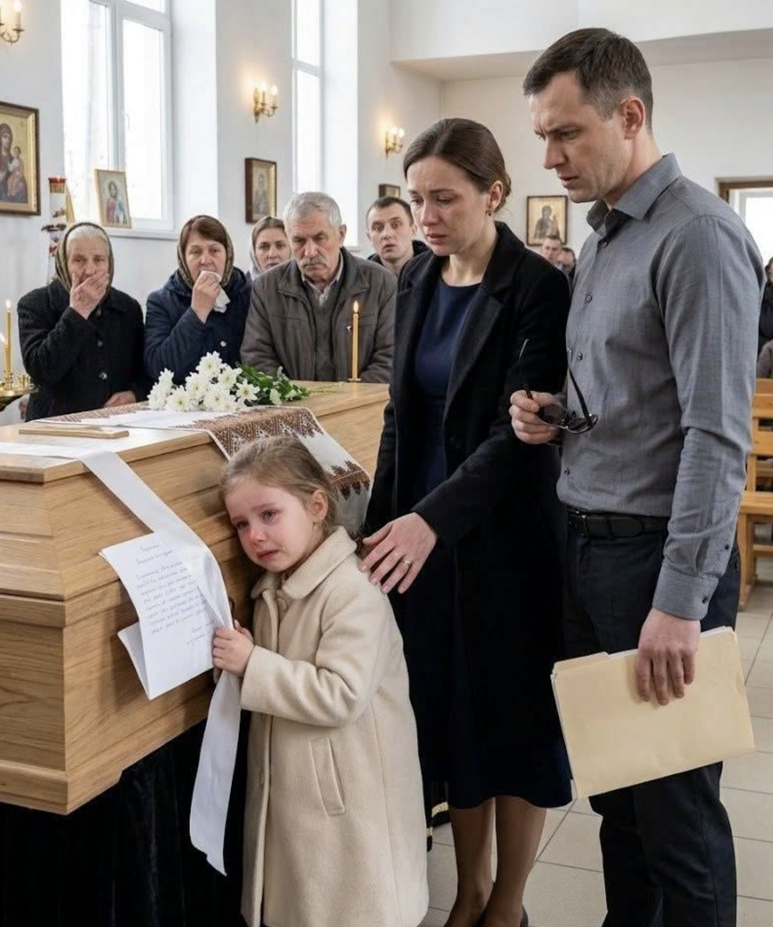 Марина розгорнула аркуш так повільно, ніби боялася, що літери зникнуть від дотику.